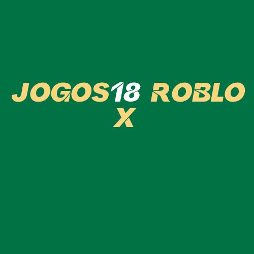 Logo da JOGOS18+ROBLOX