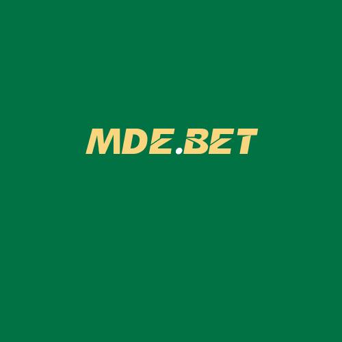 Logo da MDE.BET